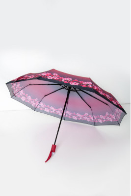 Жіноча парасолька-напівавтомат "Квітка"